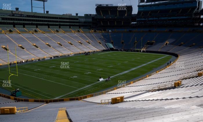 Lambeau Field - Section 108 Seat View