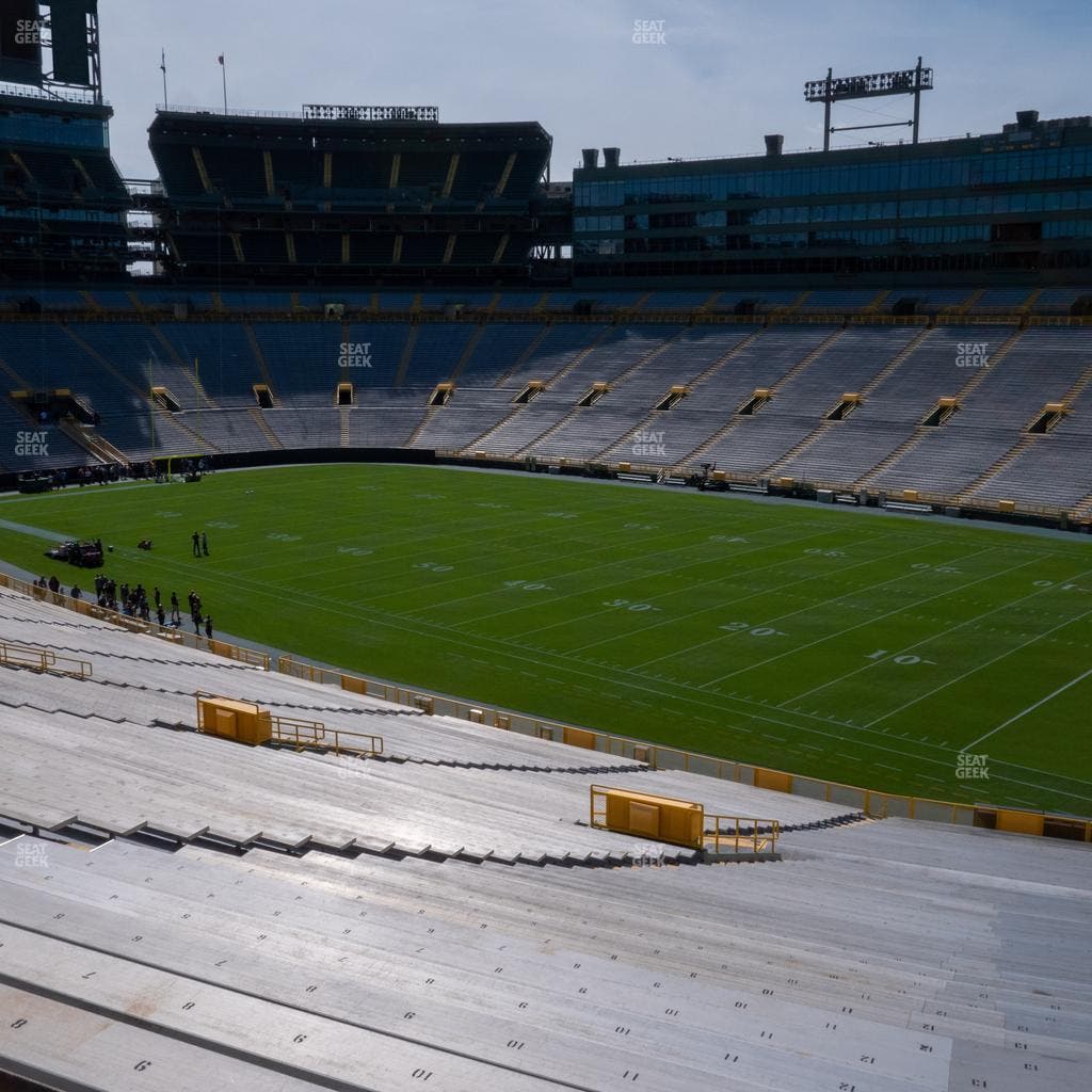 Lambeau Field - Section 109 Seat View