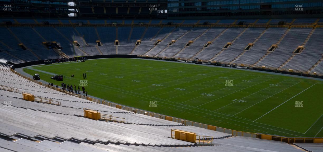 Lambeau Field - Section 109 Seat View