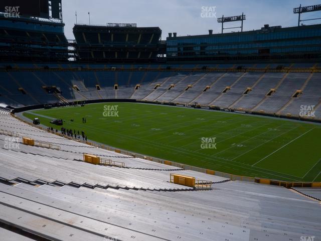Lambeau Field - Section 109 Seat View