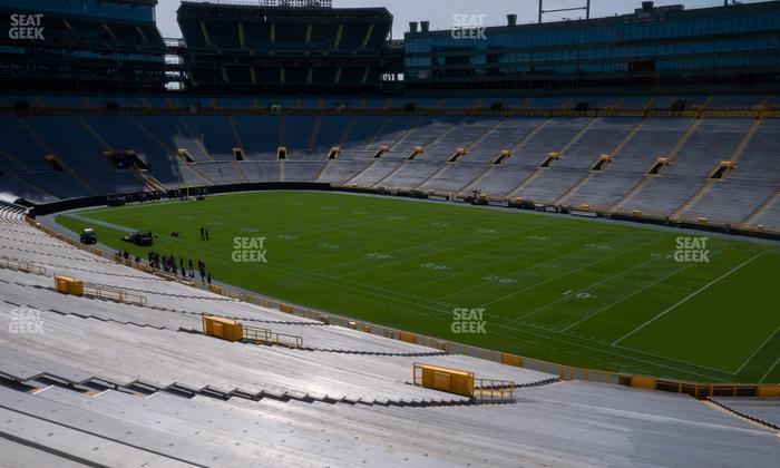 Lambeau Field - Section 109 Seat View