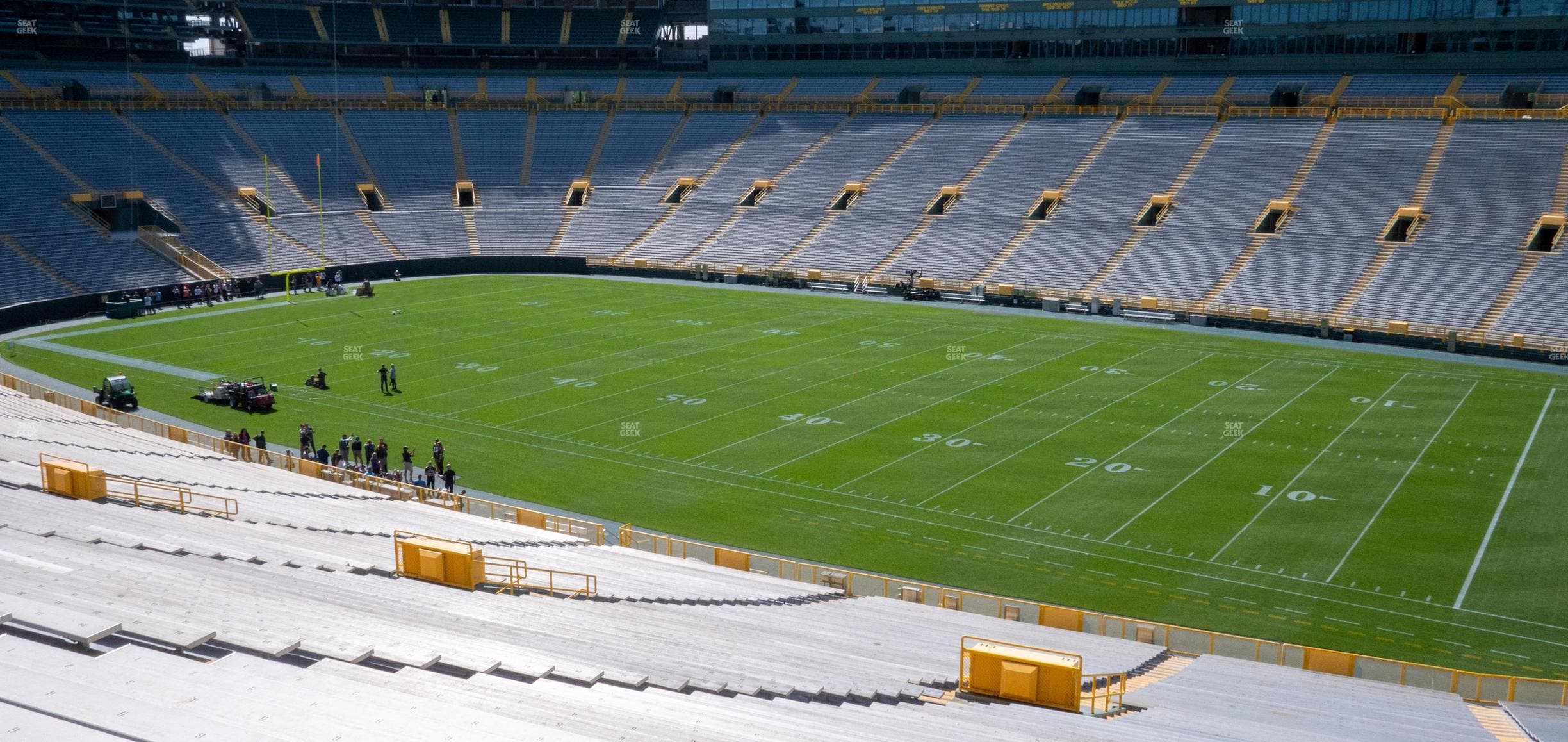 Lambeau Field - Section 111 Seat View