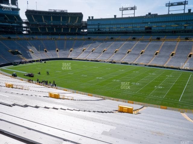 Lambeau Field - Section 111 Seat View
