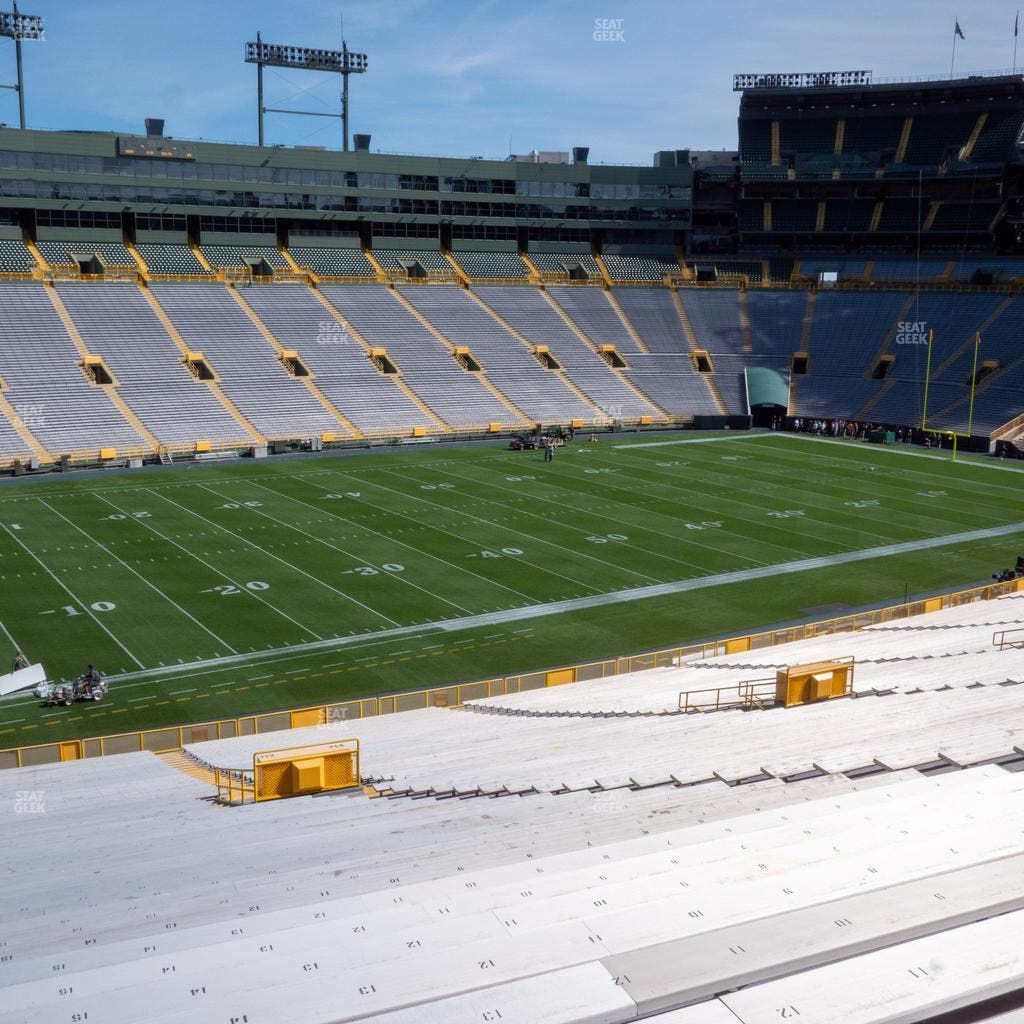 Lambeau Field - Section 112 Seat View