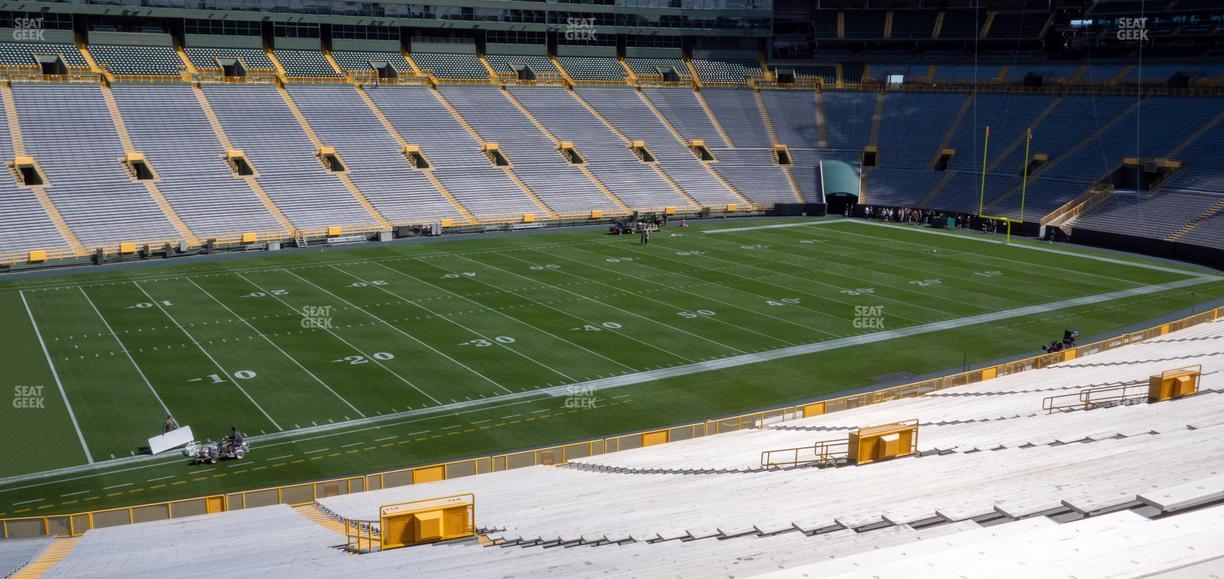 Lambeau Field - Section 112 Seat View