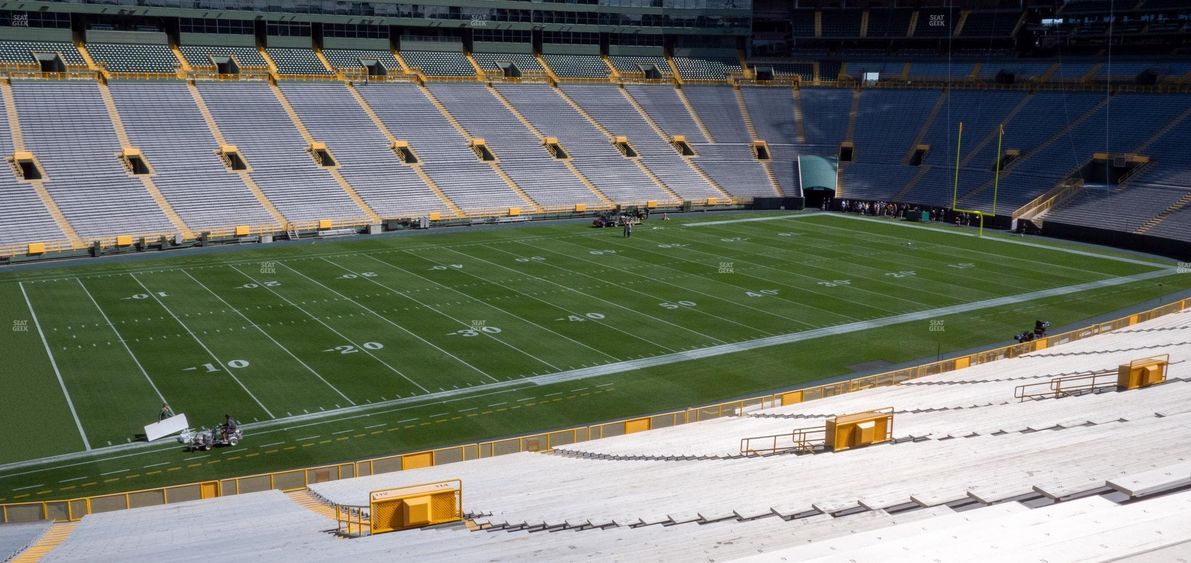 Lambeau Field - Section 112 Seat View