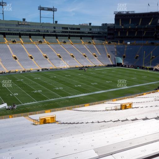 Lambeau Field - Section 112 Seat View