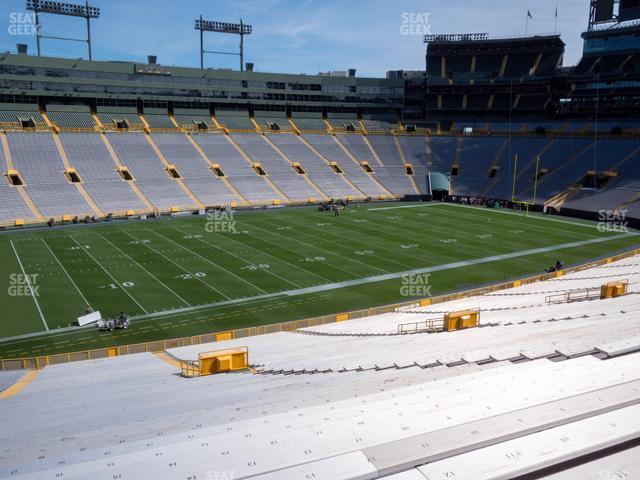 Lambeau Field - Section 112 Seat View