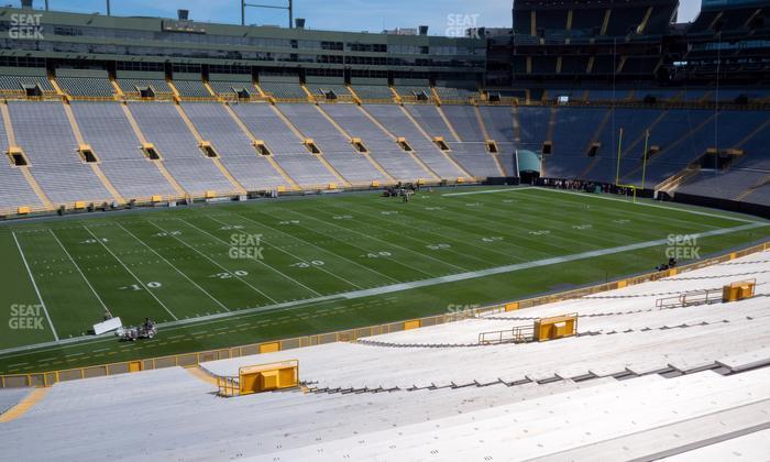 Lambeau Field - Section 112 Seat View