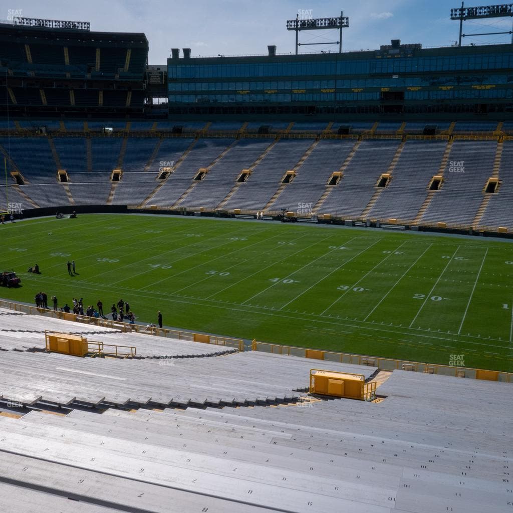Lambeau Field - Section 113 Seat View