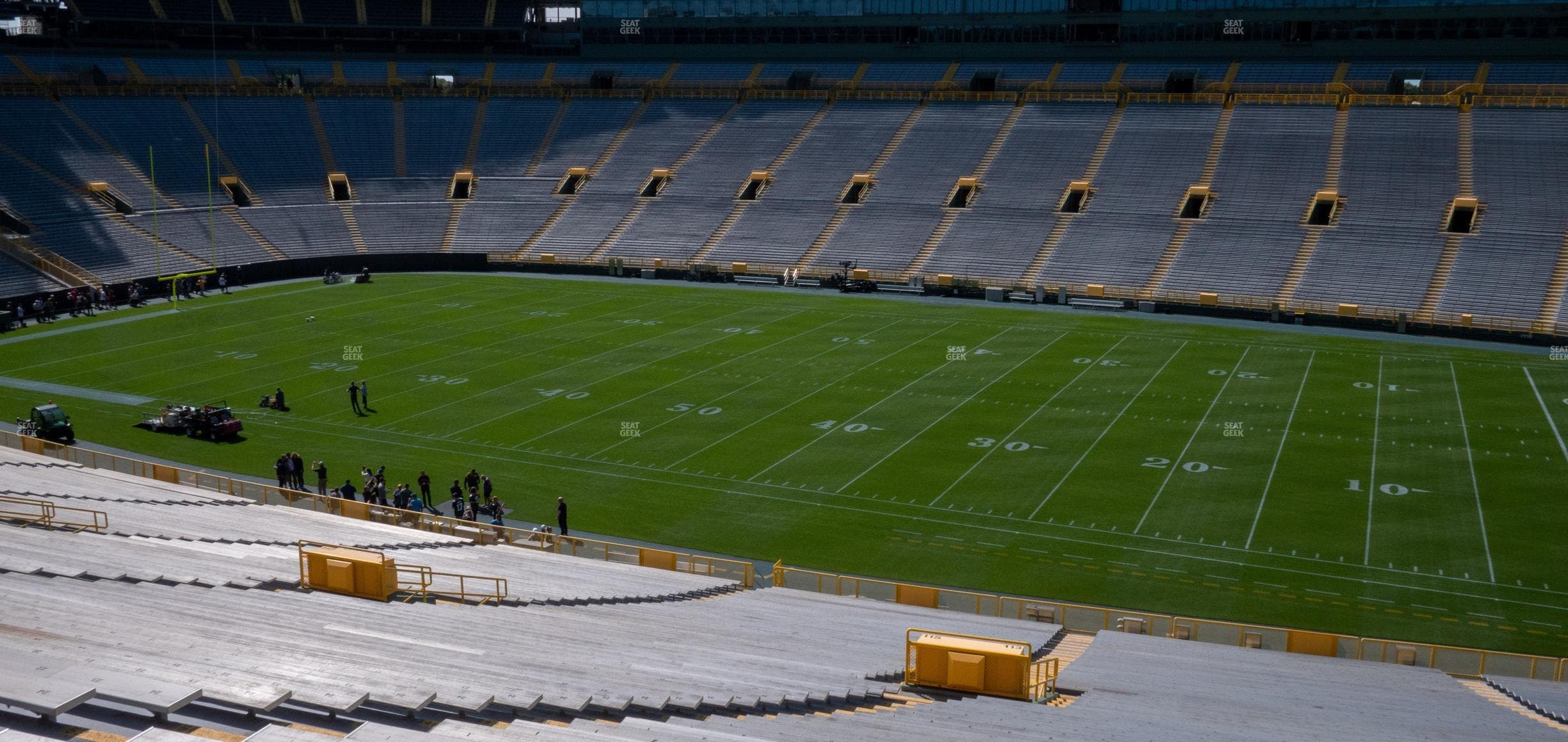 Lambeau Field - Section 113 Seat View