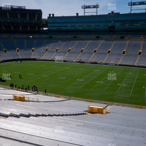 Lambeau Field - Section 113 Seat View