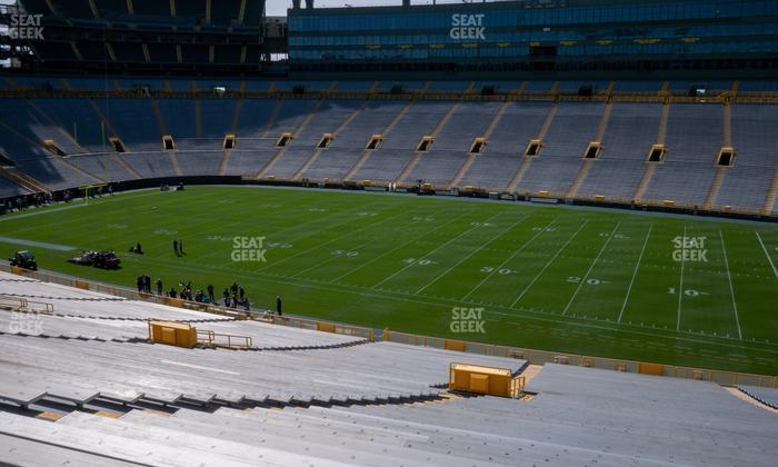 Lambeau Field - Section 113 Seat View