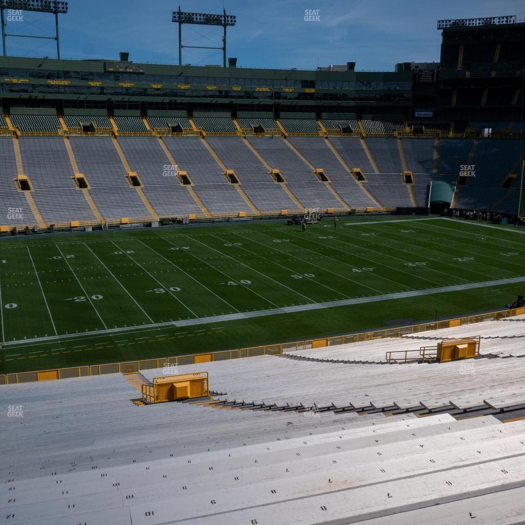 Lambeau Field - Section 114 Seat View