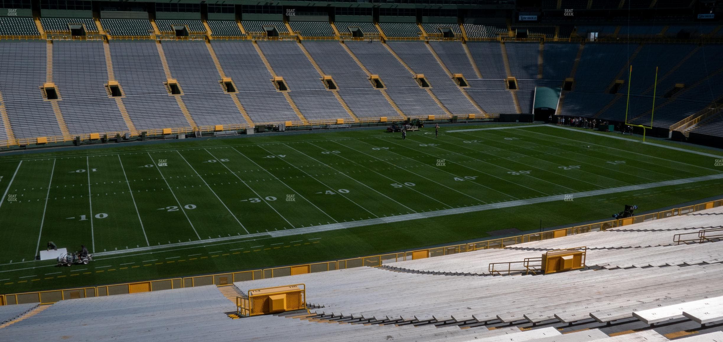 Lambeau Field - Section 114 Seat View