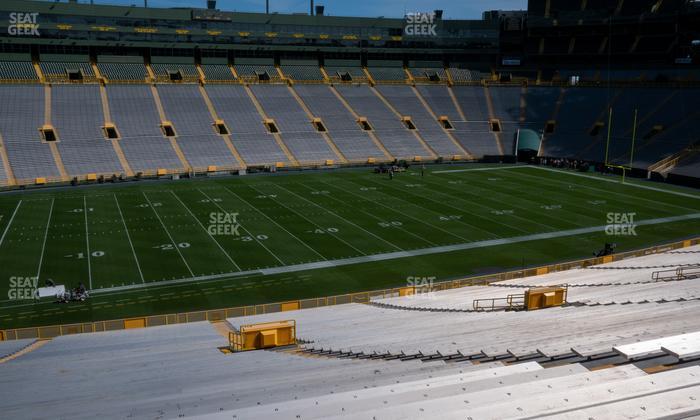 Lambeau Field - Section 114 Seat View