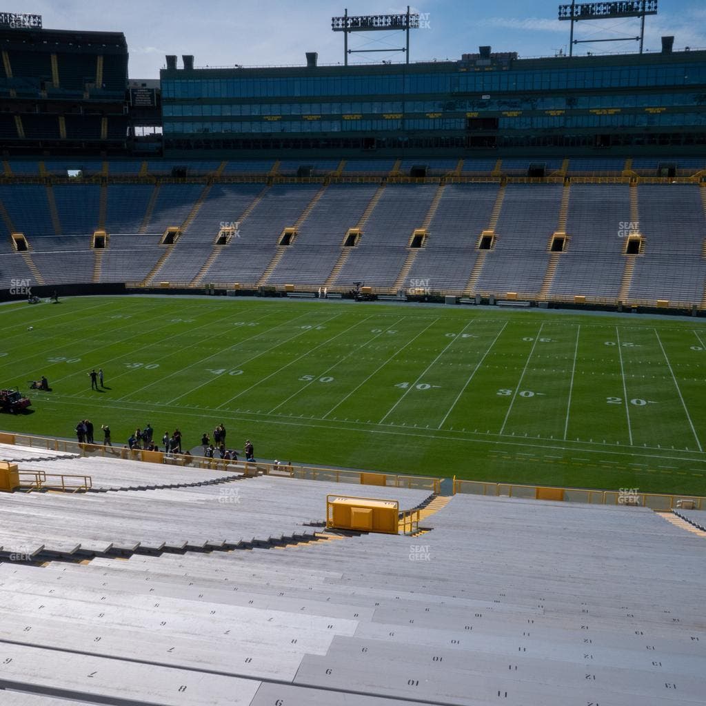 Lambeau Field - Section 115 Seat View