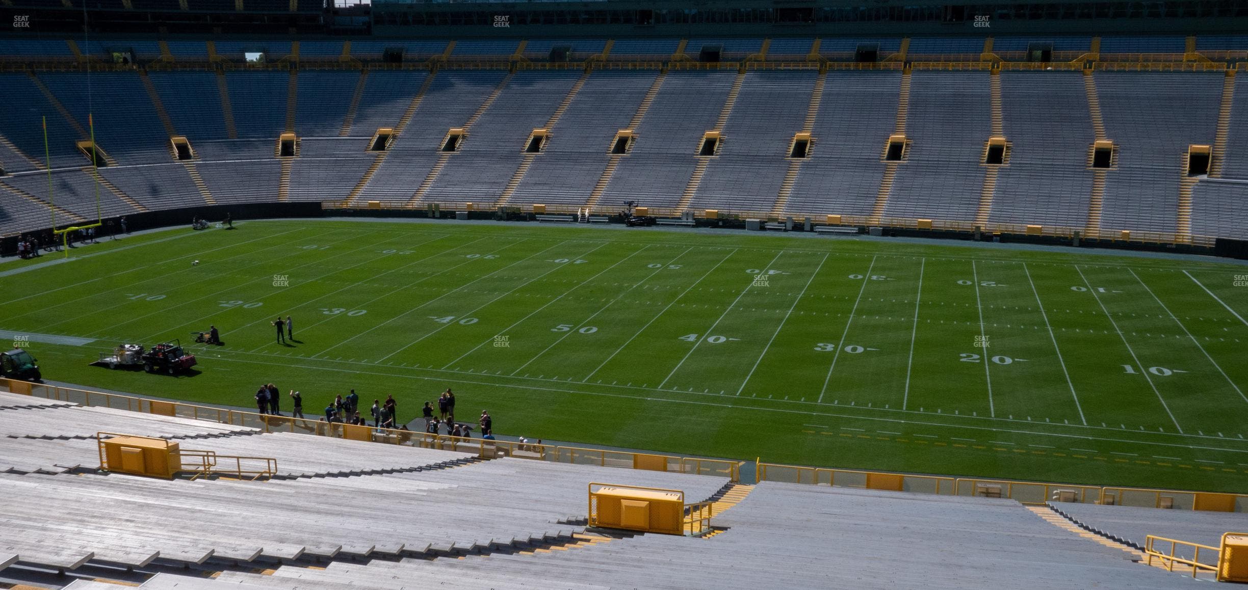 Lambeau Field - Section 115 Seat View