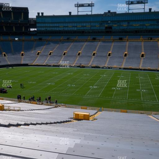 Lambeau Field - Section 115 Seat View
