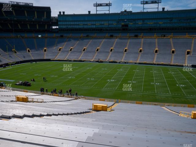Lambeau Field - Section 115 Seat View