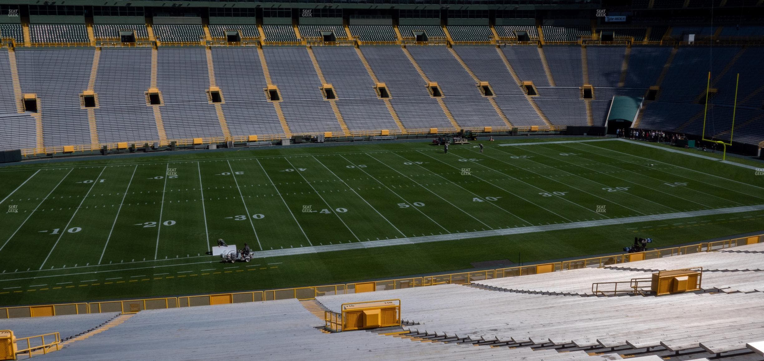 Lambeau Field - Section 116 Seat View