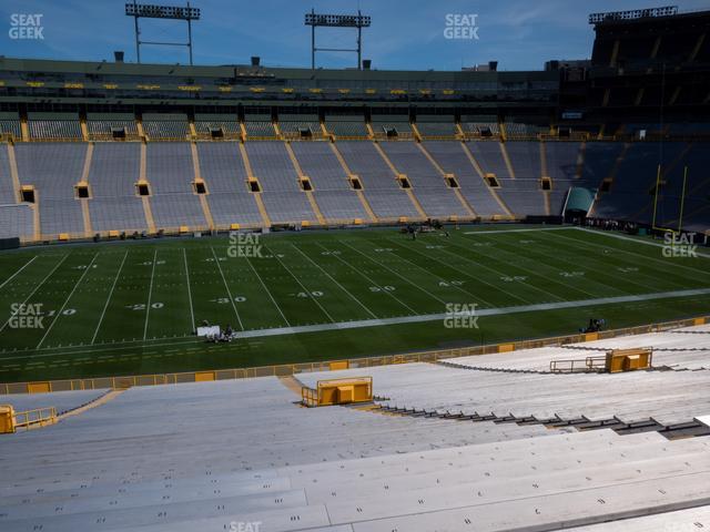 Lambeau Field - Section 116 Seat View