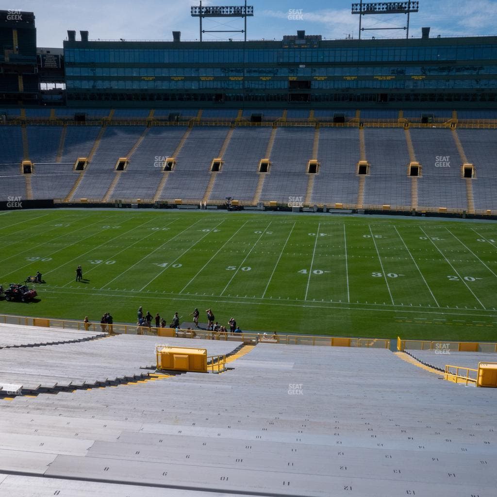 Lambeau Field - Section 117 Seat View