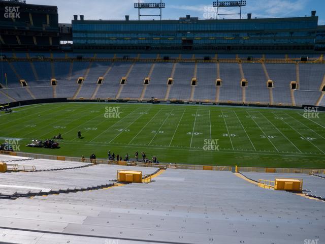 Lambeau Field - Section 117 Seat View