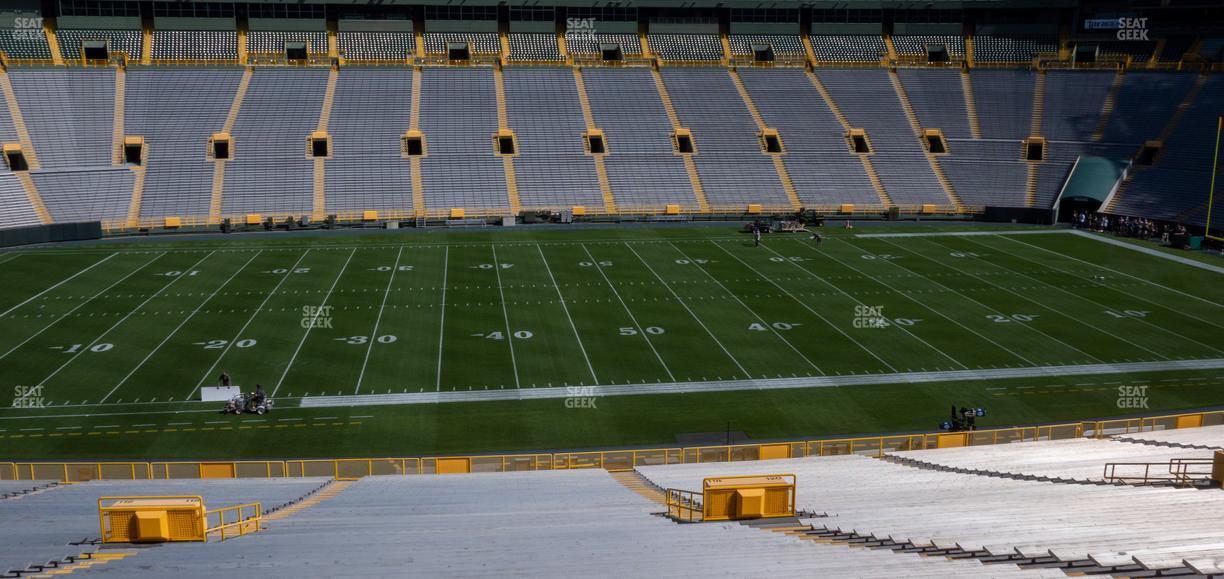 Lambeau Field - Section 118 Seat View