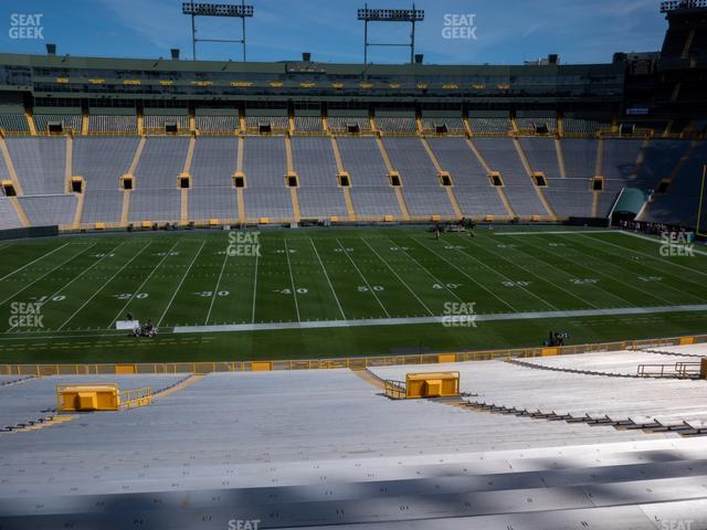 Lambeau Field - Section 118 Seat View