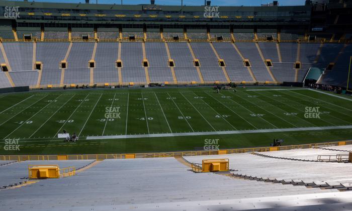 Lambeau Field - Section 118 Seat View
