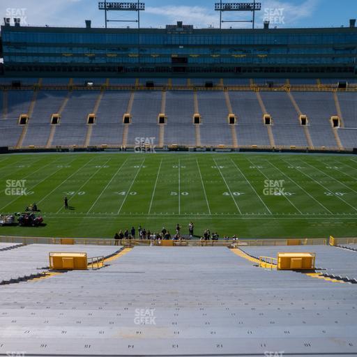 Lambeau Field - Section 119 Seat View