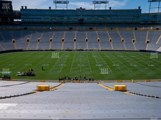 Lambeau Field - Section 119 Seat View