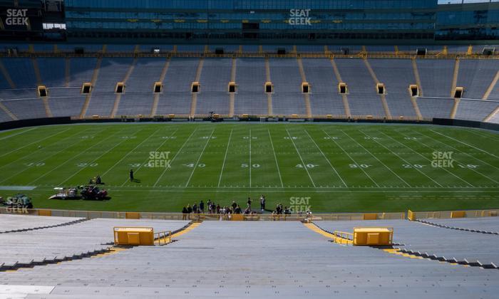 Lambeau Field - Section 119 Seat View