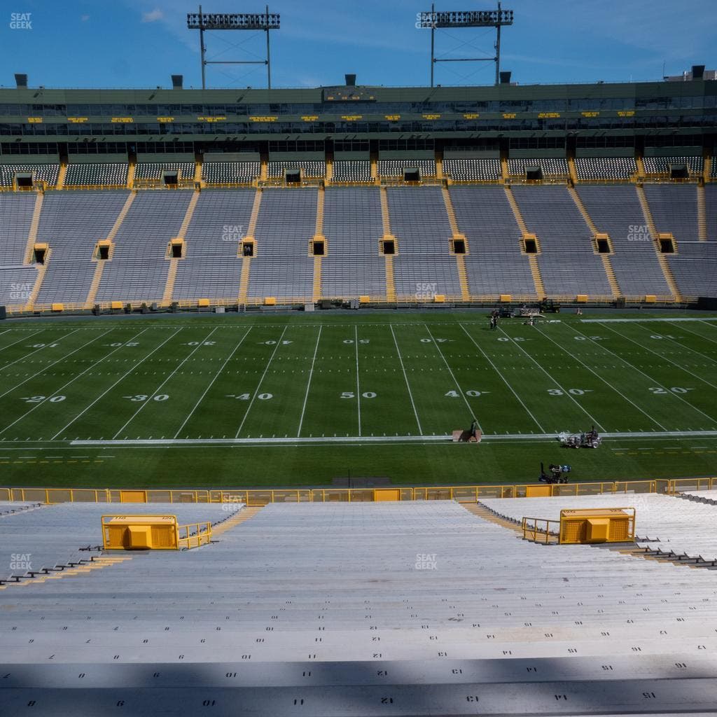 Lambeau Field - Section 120 Seat View