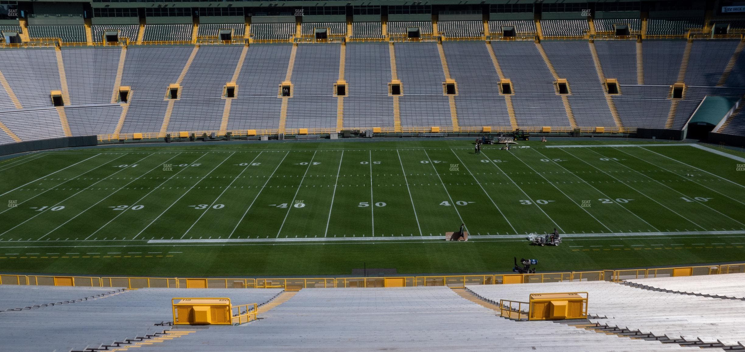 Lambeau Field - Section 120 Seat View
