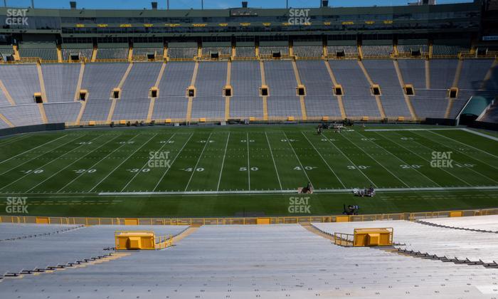 Lambeau Field - Section 120 Seat View