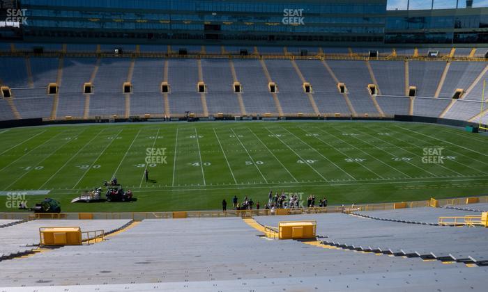 Lambeau Field - Section 121 Seat View