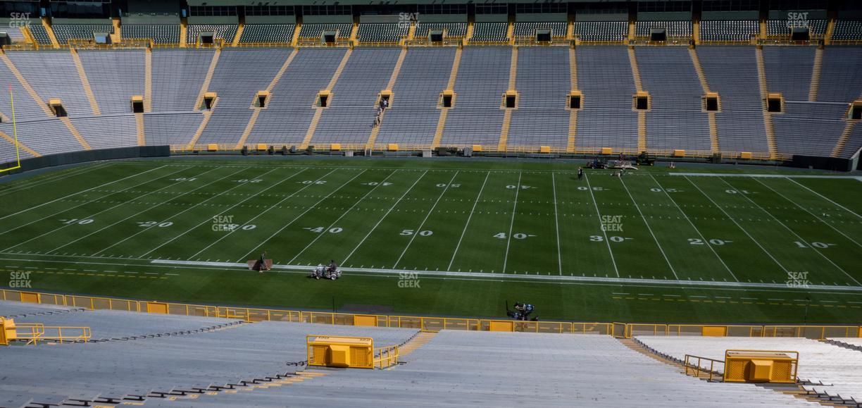 Lambeau Field - Section 122 Seat View