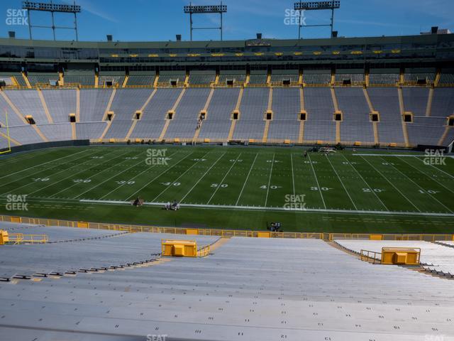 Lambeau Field - Section 122 Seat View