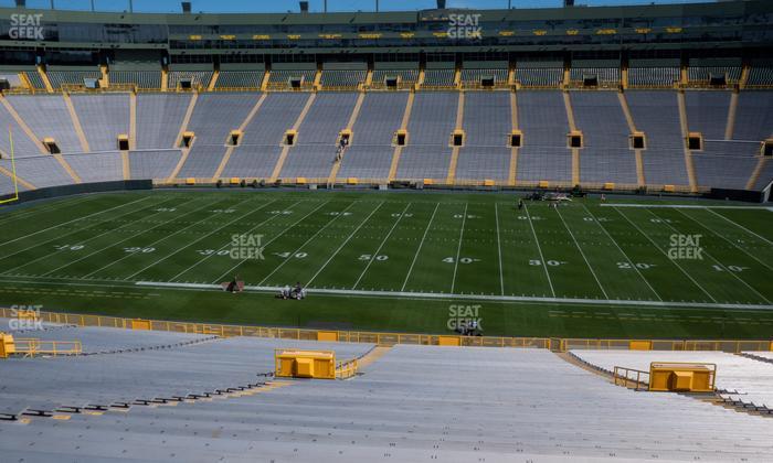 Lambeau Field - Section 122 Seat View
