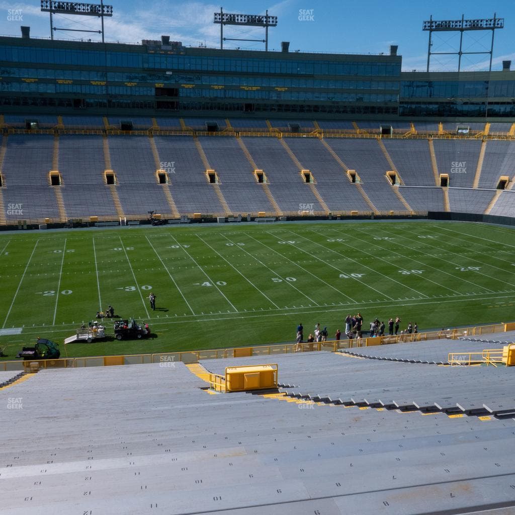 Lambeau Field - Section 123 Seat View