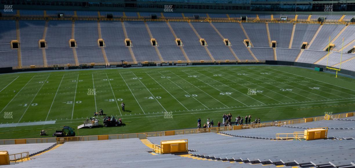 Lambeau Field - Section 123 Seat View