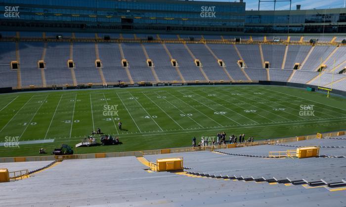 Lambeau Field - Section 123 Seat View