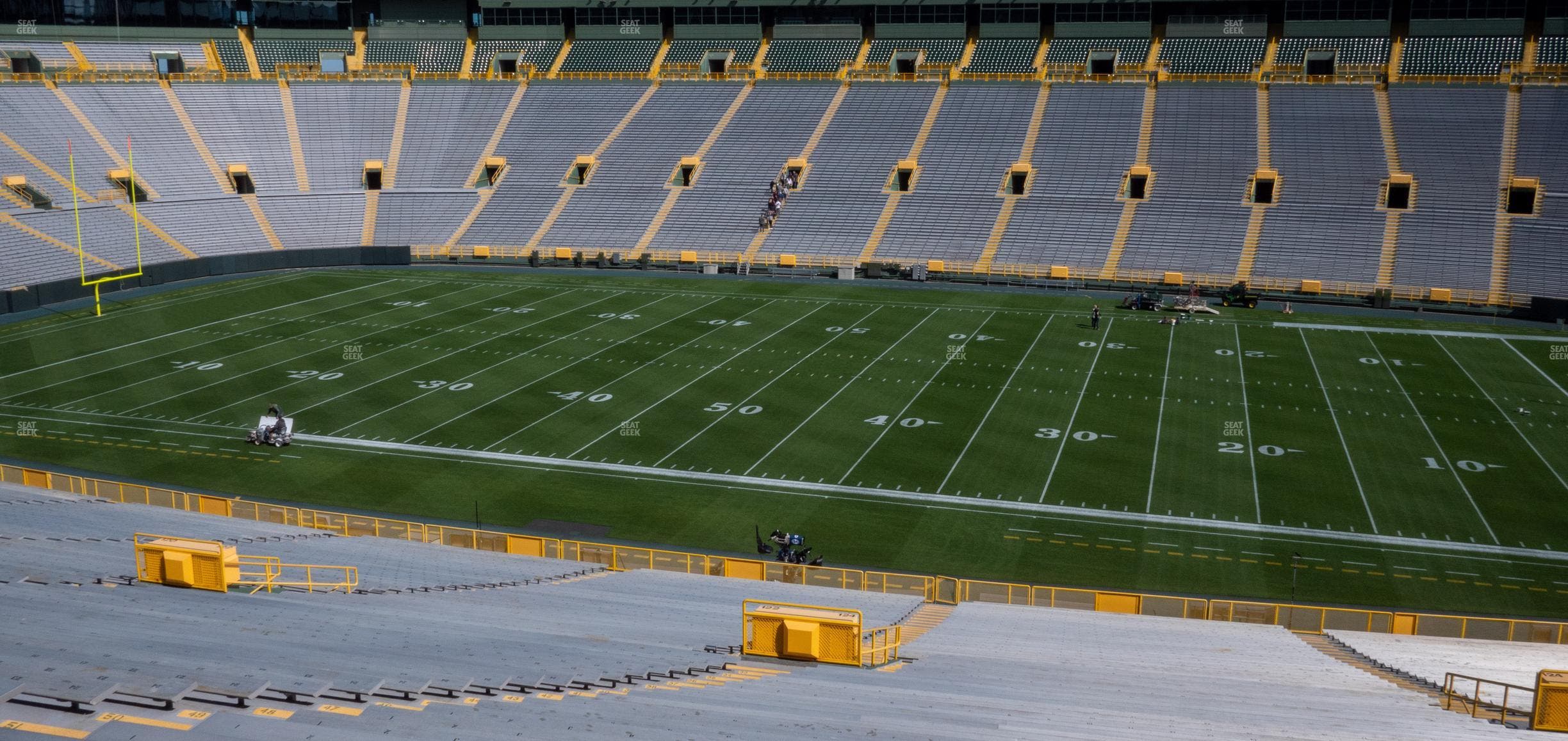 Lambeau Field - Section 124 Seat View