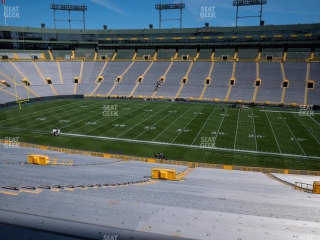 Lambeau Field - Section 124 Seat View