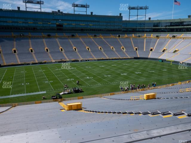 Lambeau Field - Section 125 Seat View
