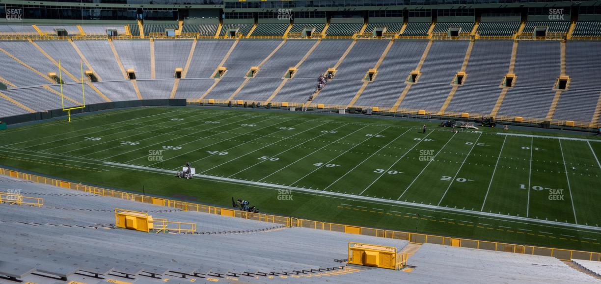 Lambeau Field - Section 126 Seat View