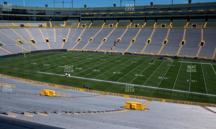 Lambeau Field - Section 126 Seat View