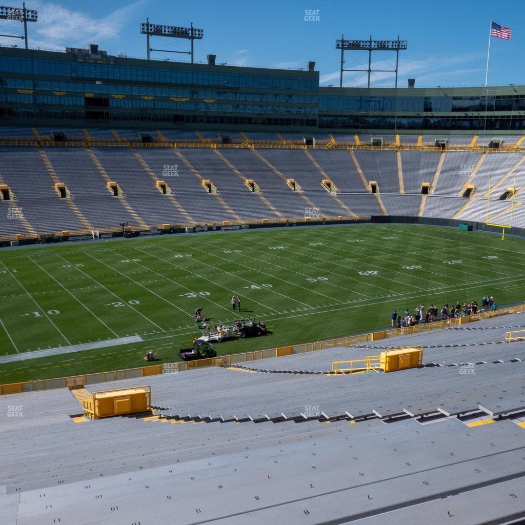 Lambeau Field - Section 127 Seat View